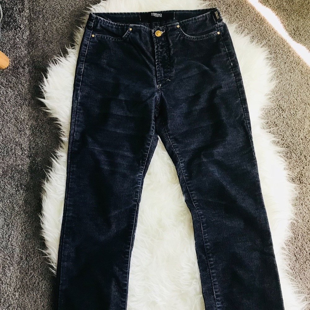 Versace Jean Couture Corduroy Bootcut  28 - Picture 3 of 6